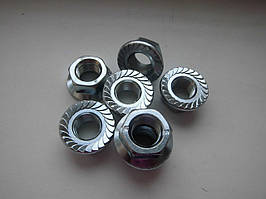 Гайка М4 DIN 6923, ГОСТ Р 50592-93