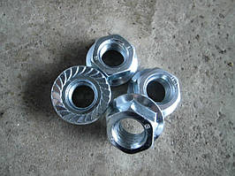 Гайка М6 DIN 6923, ГОСТ Р 50592-93