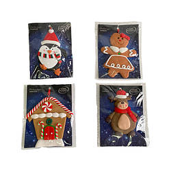 Новорічна підвіска з полімерної глини (дизайн в асортименті), 60139