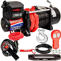 Лебідка електрична автомобільна TITANIUM Renegade 17000 24V з синтетичним тросом