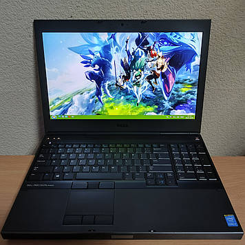 Ігровий ноутбук Dell Precision M4800 15.6" FHD IPS i7-4810MQ/32GB DDR3/Quadro K1100M 2GB 128Bit