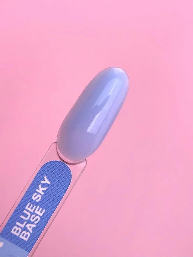 Камуфлююча база для нігтів LunaMoon Base Blue Sky, 13 мл, фото 1