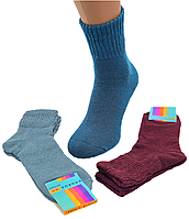 Жіночі махрові шкарпетки з широким бортом Krokus — 15.00 грн./пара