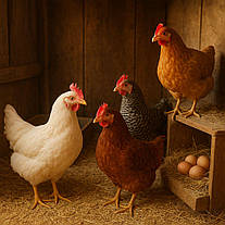 Чому натуральні засоби кращі для яєць і м’яса птиці