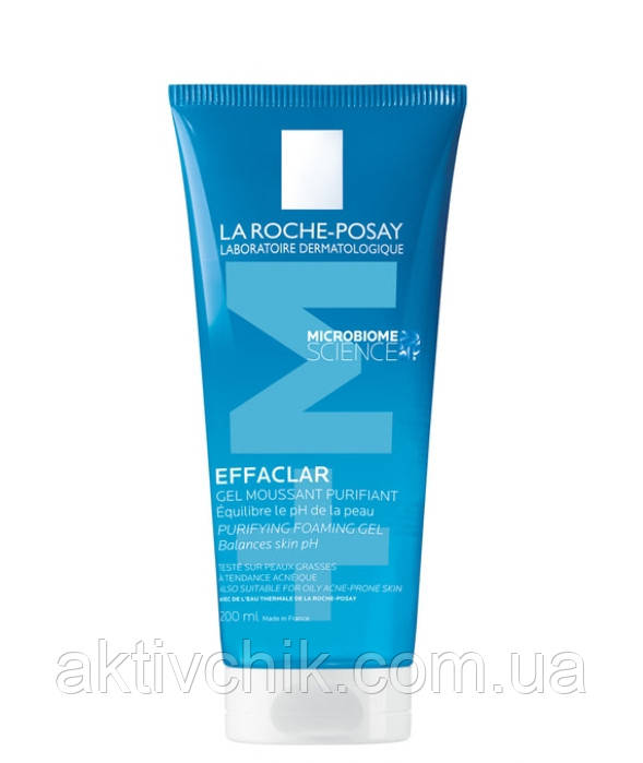 La Roche-Posay Effaclar Gel Ля Рош-Позе Ефаклар очищаючий гель 200 мл, фото 1