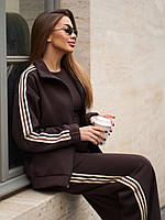 Костюм спортивний теплий з лампасами 3430