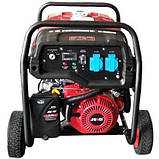 Генератор SC4000ED двопаливний (газ, бензин) на колесах Senci, фото 4