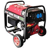 Генератор SC4000ED двопаливний (газ, бензин) на колесах Senci, фото 5