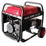 Генератор SC4000ED двопаливний (газ, бензин) на колесах Senci, фото 7