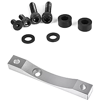 Адаптер для кріплення гальмівної машинки електросамоката «Xtech» - Xiaomi M365 / PRO / PRO 2 / 1S / Lite, срібло