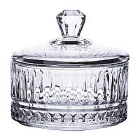Цукерниця з кришкою скляна Ø 10 см кругла HP-YH-72