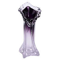 Ваза для квітів 22 см декоративна ваза для букета 200 мл Фіолетова HP-9-8