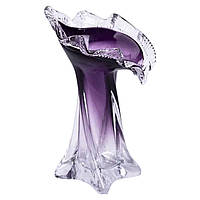 Ваза для квітів 20 см декоративна ваза для букета 110 мл Фіолетова HP-9-9