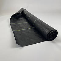 Агротканина Garden Flora Чорна 100 г/м² 1.70 х 100 м Мульчуюча агротканина для грядок