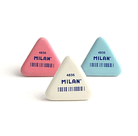 Гумка MILAN 4836 кольорова 5*4,4*0,7см