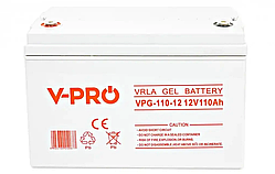 Акумулятор гелевий "VOLT" V-PRO GEL 110 Ah