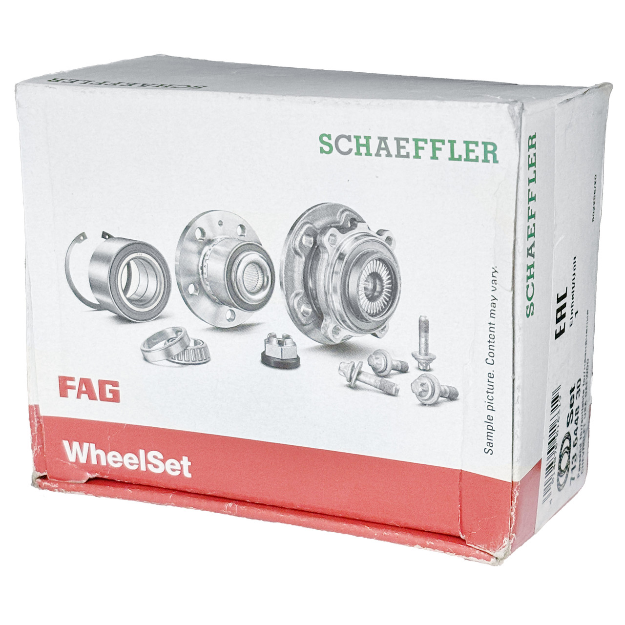 Підшипник 713 6448 30 (VKBA3902) FAG розміри 39*74*39