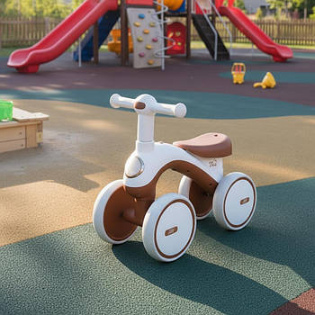 Велобіг 4-х колісний, JOY J-07066 / Дитяча каталка-толокар / Каталка-велобіг / Біговел-толокар