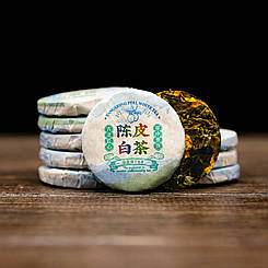 Білий чай "Бай Му Дань з мандарином" 10 шт по 6 грам