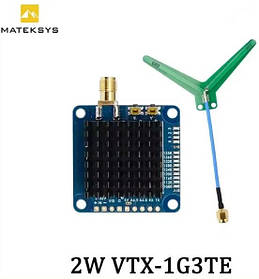 Відеопередавач MATEK 1.2-1.3G 2W VTX-1G3TE / MATEK VTX-1G3TE 2W 1.2-1.3G 9 каналів