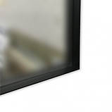 Дзеркало в алюмінієвій рамі 800 х 600 мм., фото 2