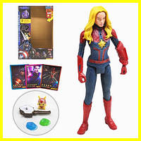 Фігурка супергероя Капітан Марвел зі світловими та звуковими ефектами MIC Captain Marvel Figure