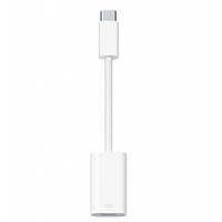 Адаптер FoxConn для Apple Type-C (мама) to Lightning (тато) білий