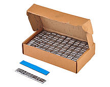 Вантаж балансувальний самокл. для литих дисків л/а свинець 60 г, голуб. скотч, 100 шт.