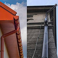 Який водосток кращий: метал чи пластик?