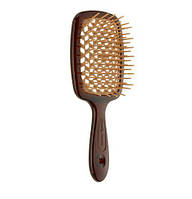 Гребінець (міні версія) Janeke superbrush the original Small Коричнева