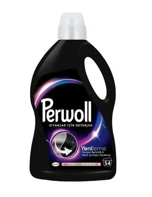 Гель для прання Perwoll Black Renew 2.97 л  – для чорного та темного одягу, фото 1