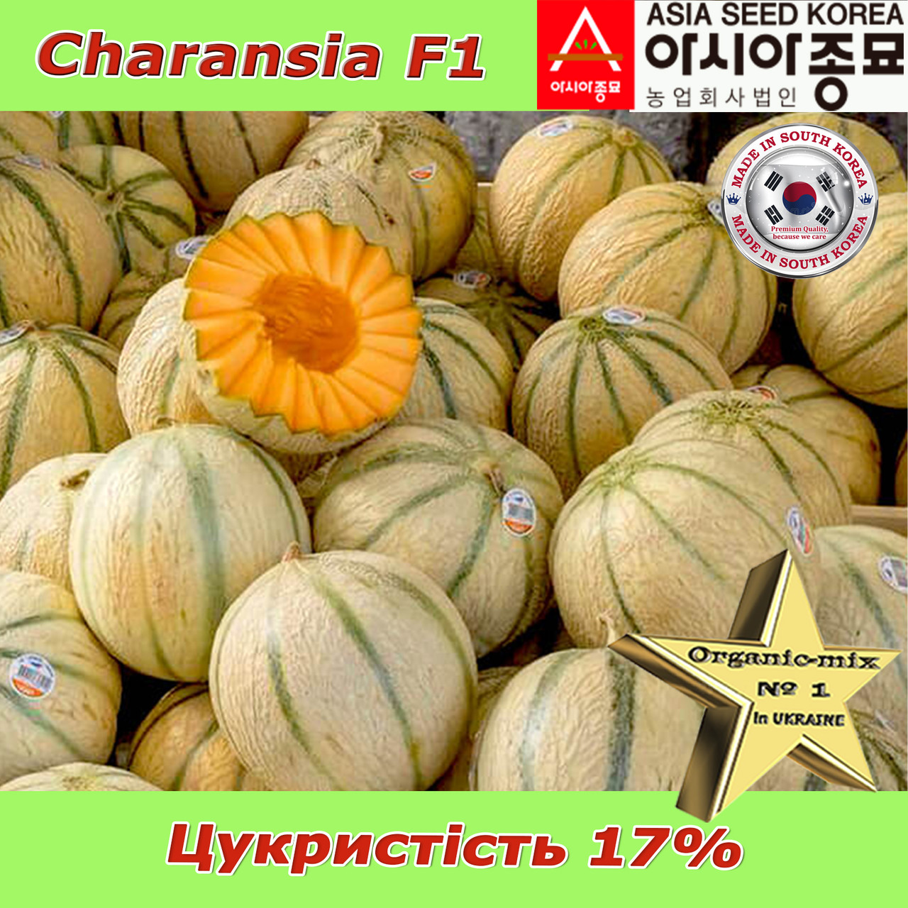 Диня Чарансія F1 / Charansia F1, Asia Seed (Південна Корея)., фото 1