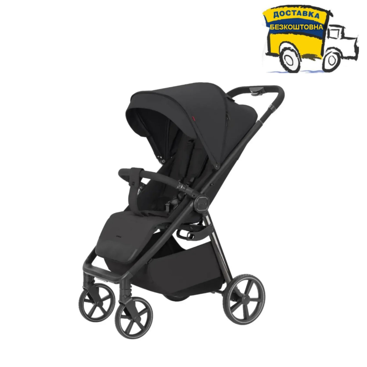 Коляска прогулянкова CARRELLO Bravo Lite CRL-5529 Piano Black, Карелло Браво, фото 1