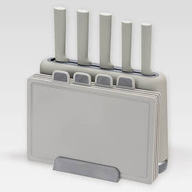 Набір ножів + набір дощок Maestro MR-1412-GREY - MegaLavka