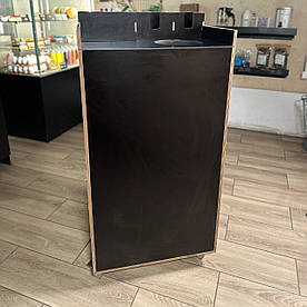 Тумба WW для самообслуговування клієнтів кав’ярні Чорна