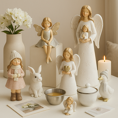 ФІГУРКИ, СТАТУЕТКИ, ІНТЕР'ЄРНІ КУКЛИ