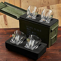 Набір БК маленький (кришталеві склянки ДПСУ)