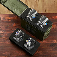 Набір БК маленький (кришталеві склянки СБУ)