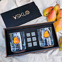 Набір на 2 склянки (з грушами)