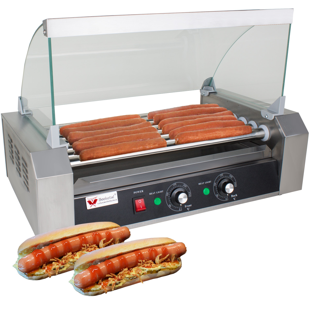 Роликовий гриль для сосисок Beeketal BH5WG, фото 1