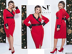 Сукня жіноча святкова батал 956 |48-50; 52-54;56-58 р.