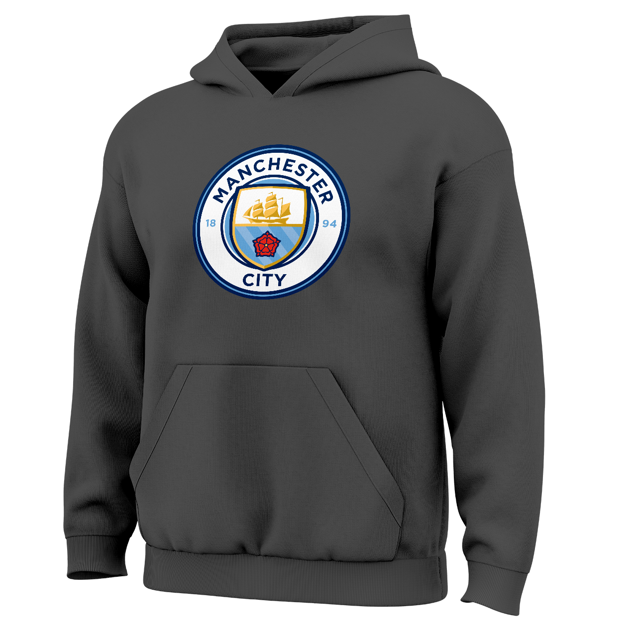 Тепле худі на флісі для хлопчика Manchester city 3-16 років, фото 1