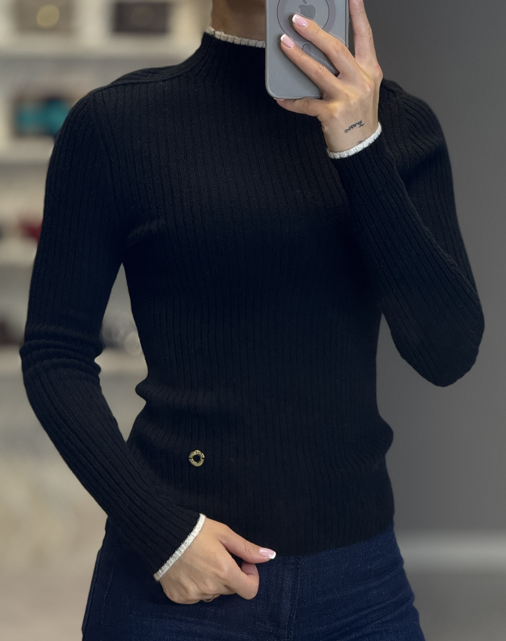 Кашеміровий жіночий гольф LP