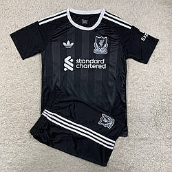 Воротарська форма Ліверпуль чорна 2025-26