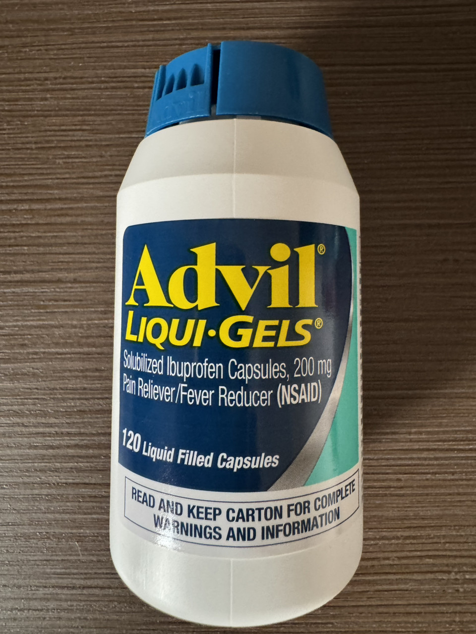 Адвіл Advil 120 Liqui-Gels 200 мг, фото 1