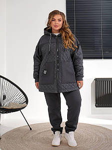 Костюм жіночий спортивний 1463ну р.56-70 батал New теплий