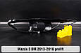 Декоративна маска Mazda 3 BM (2013-2016) дорест права, фото 2