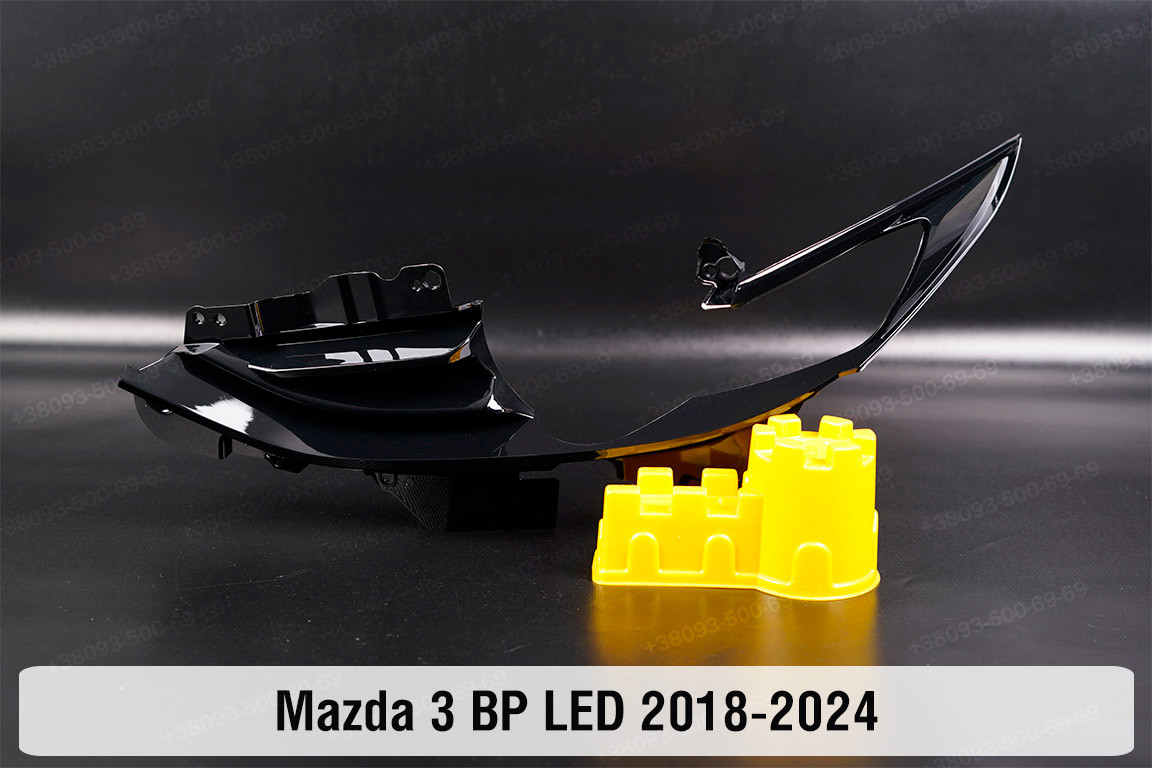 Декоративна маска Mazda 3 BP LED (2018-2024) ліва, фото 1