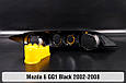 Декоративна маска Mazda 6 GG1 Black (2002-2008) ліва, фото 2