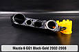 Декоративна маска Mazda 6 GG1 Black-Gold (2002-2008) ліва, фото 4